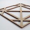 Ekena Millwork Medium Buxton Decorative Fretwork Wood Wall Panels, Birch, 15 3/8"W x 15 3/8"H x 3/8"T WALW16X16X0375BUXBI - alternate 6